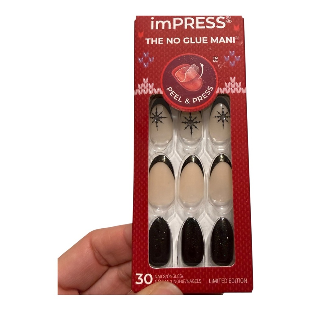 imPRESS No Glue Mani Nail Set NIB
